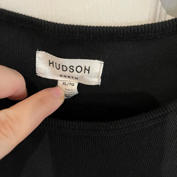 Hudson North Brand - Black Ribbed Tank - Picture 2 of 2